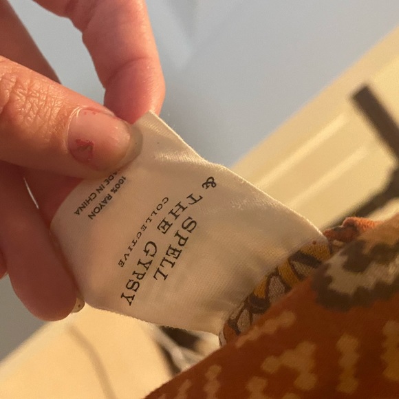 Spell Amethyst Keyhole Smock Dress - Picture 5 of 5